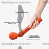 Vim Microfono con potente vibrador para estimulacion total con carga USB